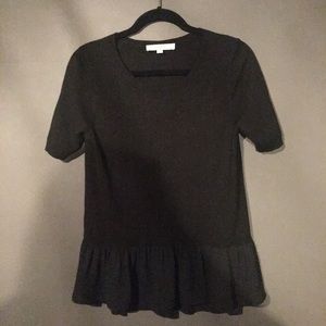 Loft Short Sleeve Sweater Tee🖤